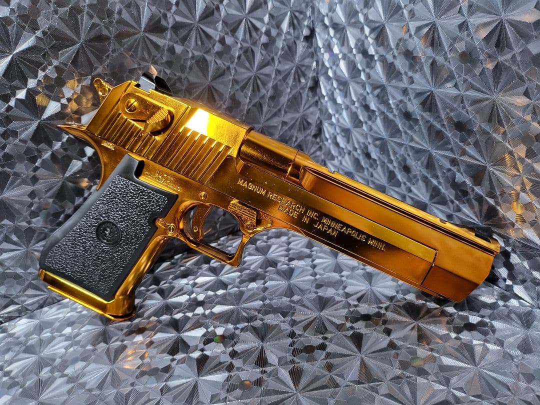 金！！ゴールド！！　デザートイーグル .50AE ガスガン　金　①　東京マルイ