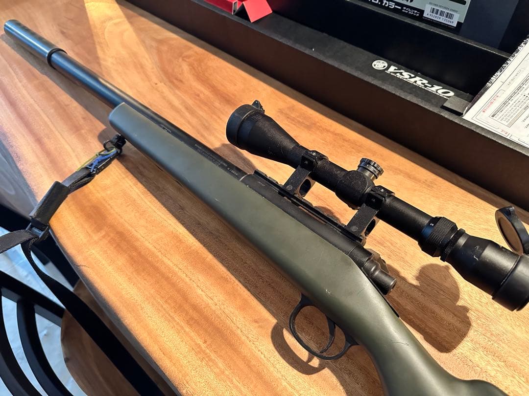 秀*様 即戦力　東京マルイ VSR-10 Gスペック O.Dカラー＋ANSスコー