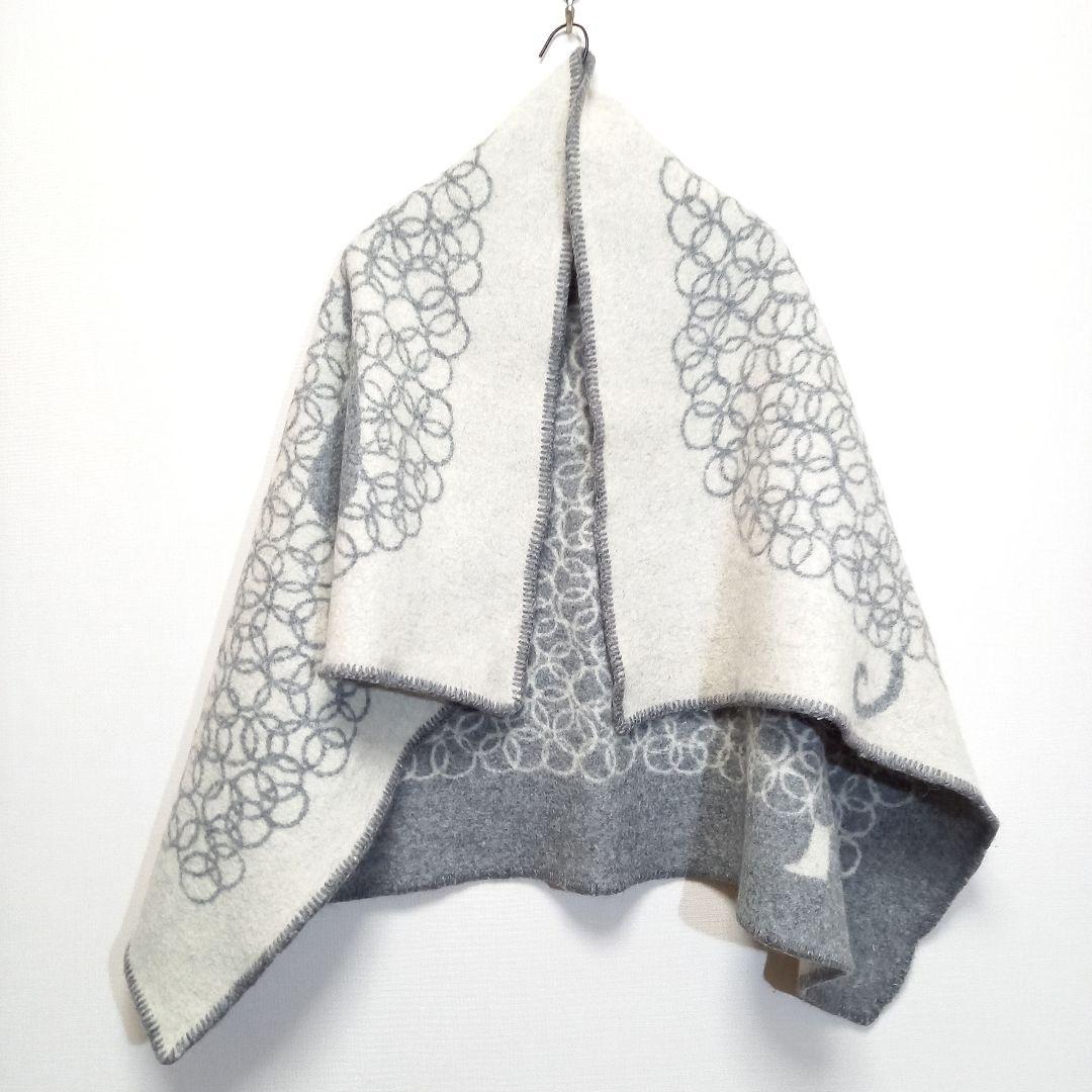 19800円 フィンランド製 ラプアンカンクリ 羊 ウールフェルト ブランケット