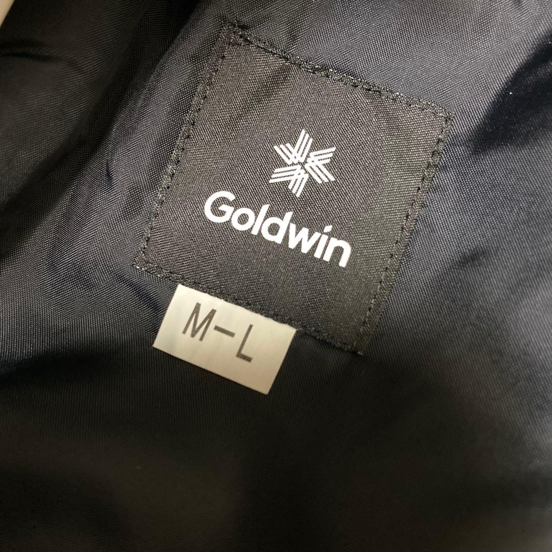 【極美品】ゴールドウィンGOLDWINスキーパンツ スキーウェアM-Lメンズ緑