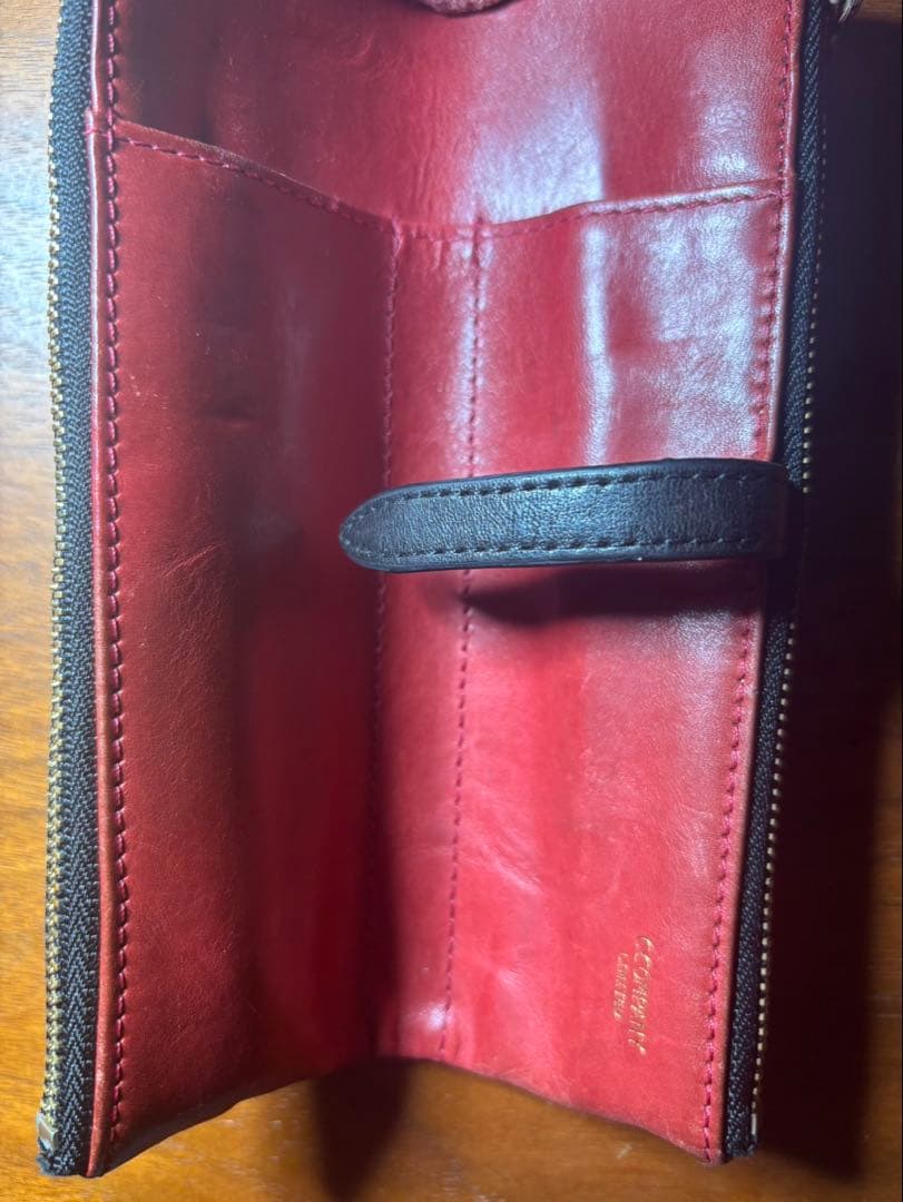 CCOMPANY LIMITED ペンケースルポ2セカンド(ブラック×レッド)