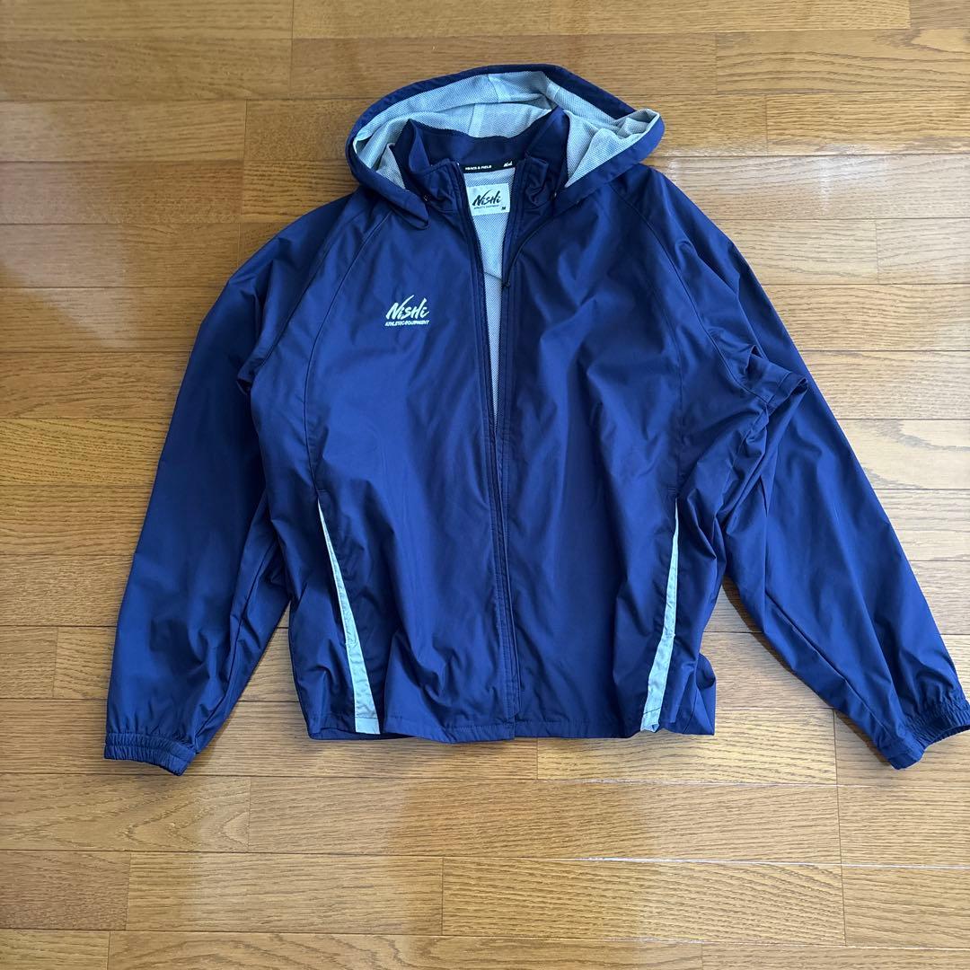 【未使用】ニシスポーツ　ウインドブレーカー　上下　NISHI Mサイズ