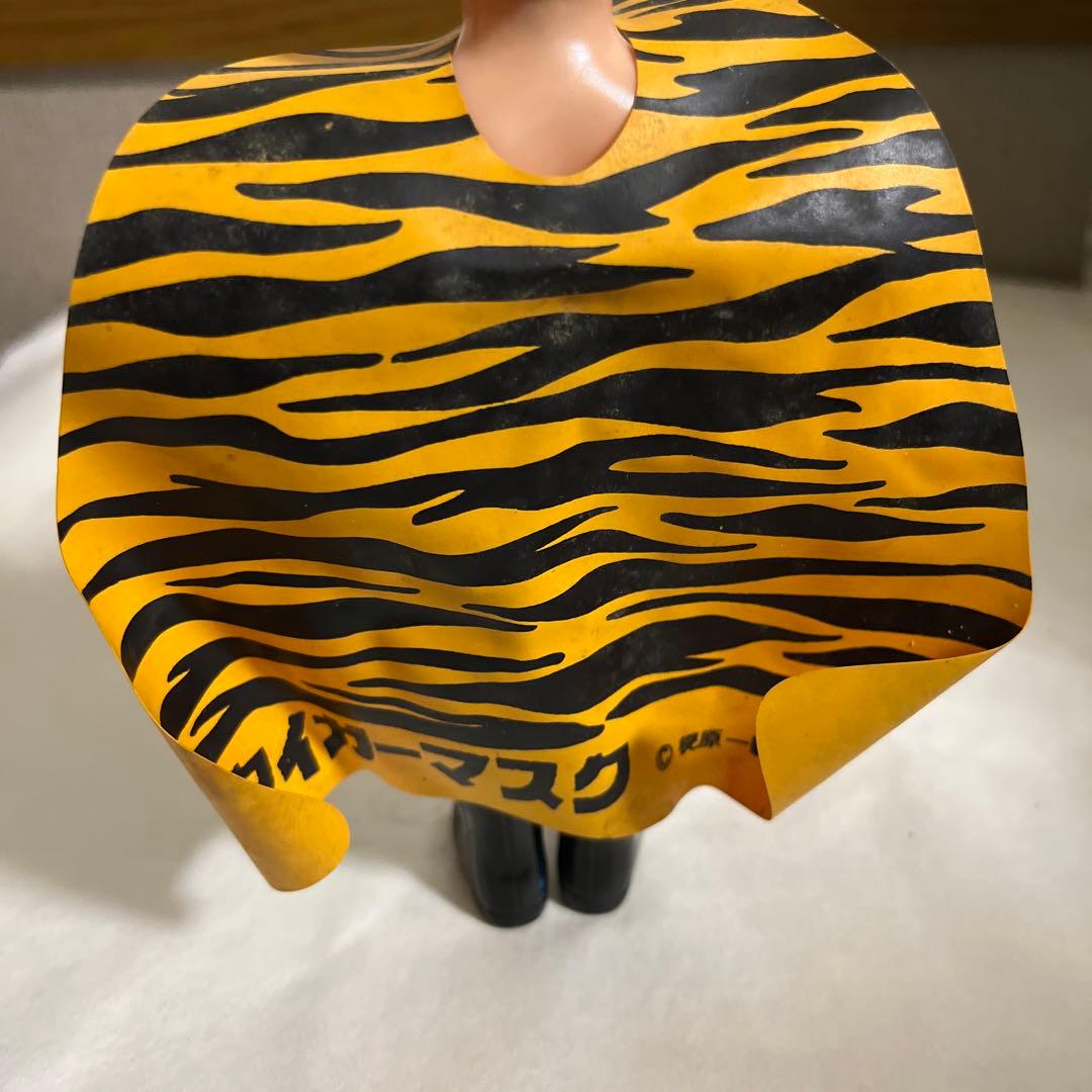 ⚠️激レア　タイガーマスク　ミドルサイズ　面取れ　中嶋製作所　当時物