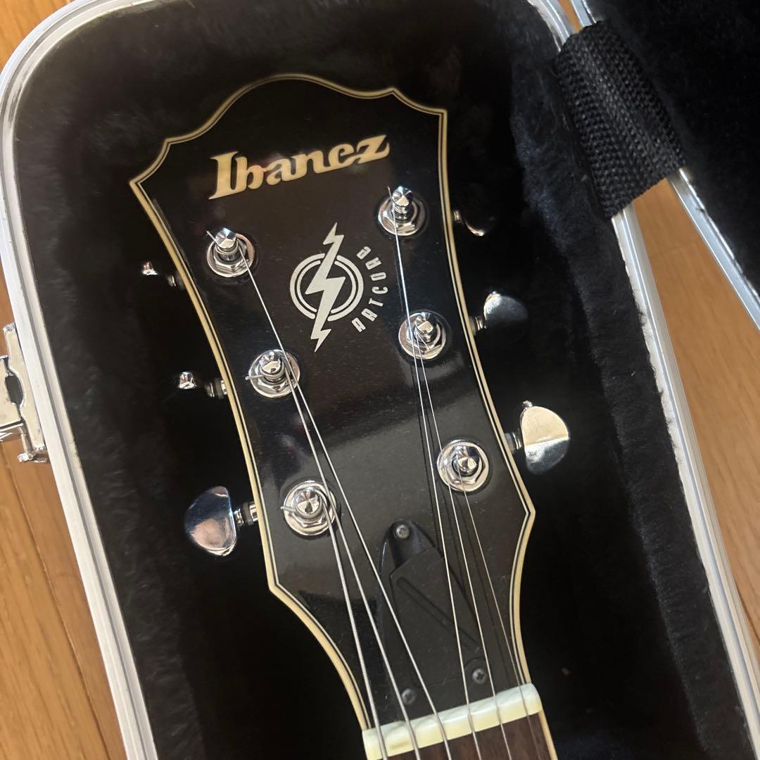 Ibanez AS73D-NT-12-02ハードケース 付き