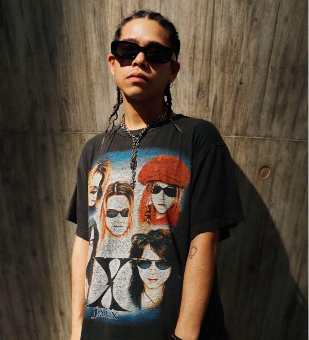 ② hideyoshi 着用 X JAPAN VINTAGE T shirt