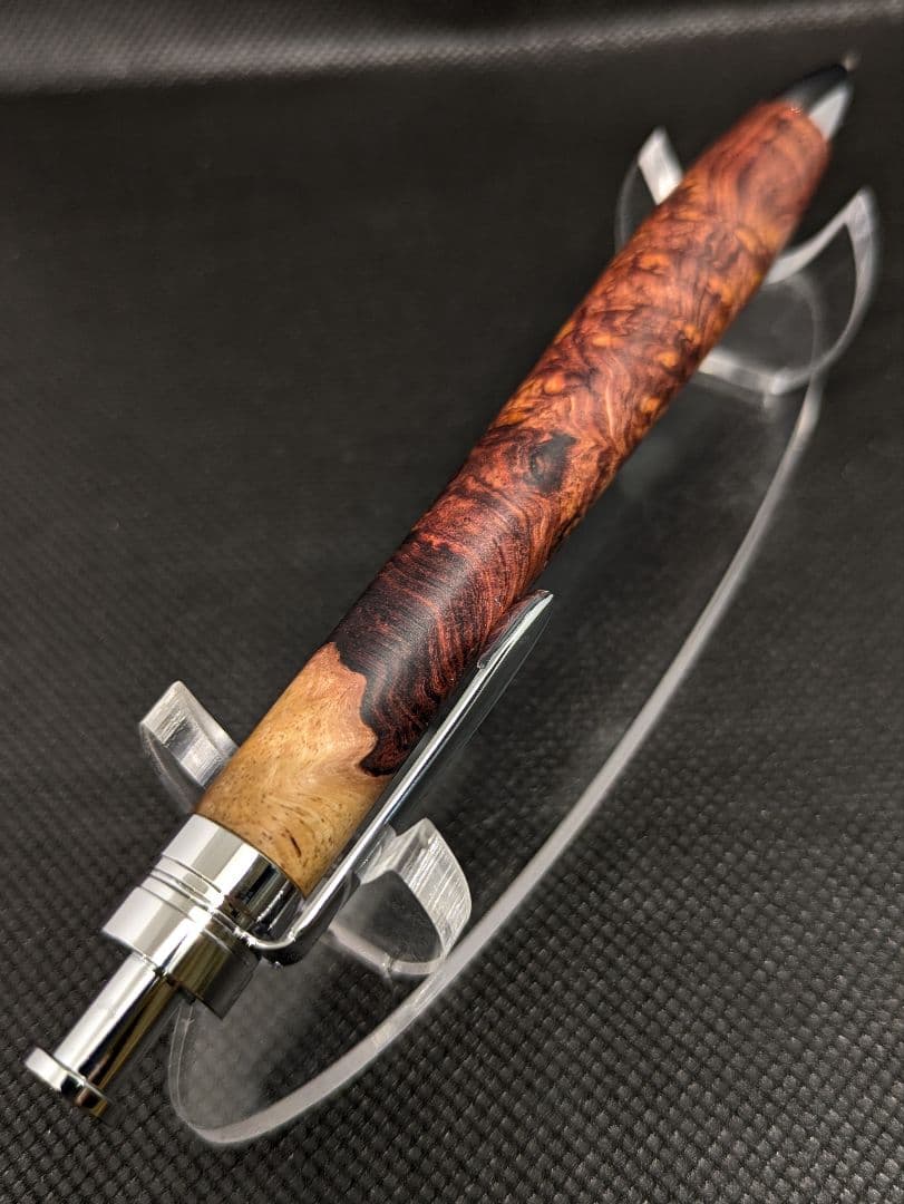 極上杢 ホンジュラスローズウッド瘤 紅白 三神シャープ1100 おまけ付き