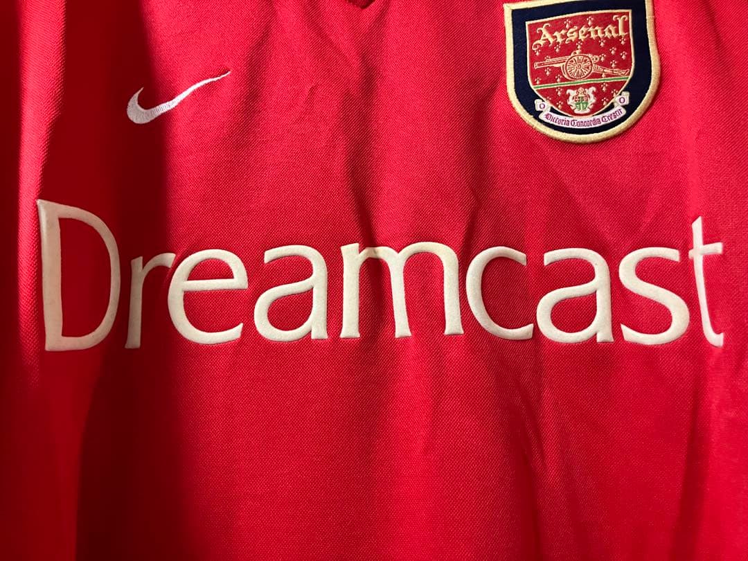 アーセナル 00/02  ユニフォーム #10 ベルカンプ