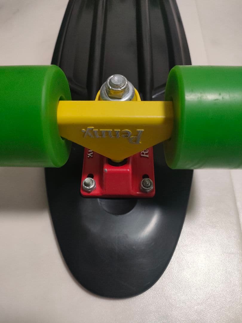 Penny 22インチ　ミニクルーザー　スケボー　ラスタカラー