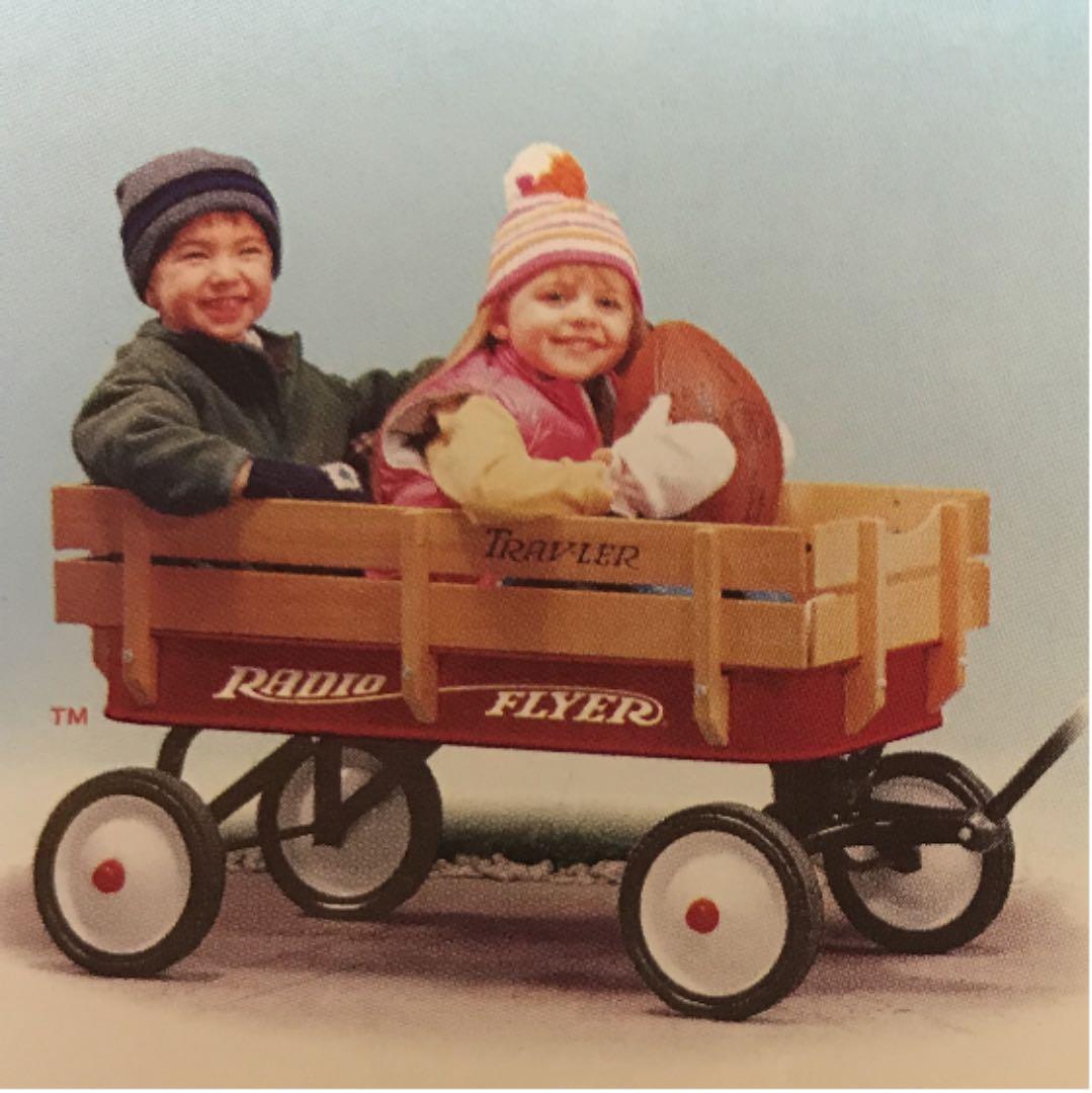 【送料込】RadioFlyer クラッシックレッドワゴン　#22ノーパンクタイヤ