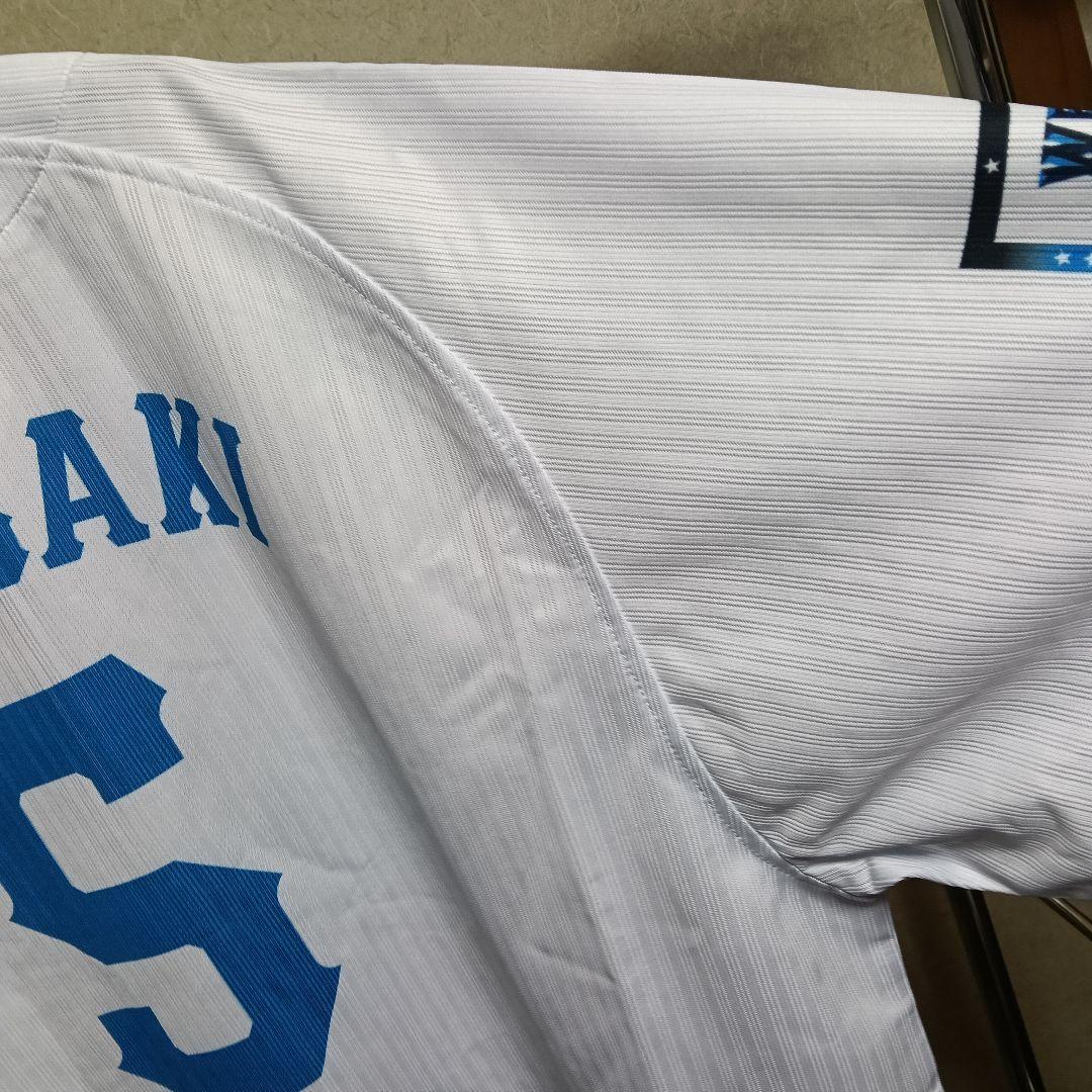 【新品タグ付き！】 西武ライオンズ 外崎修汰 ブルーシリーズユニフォーム L