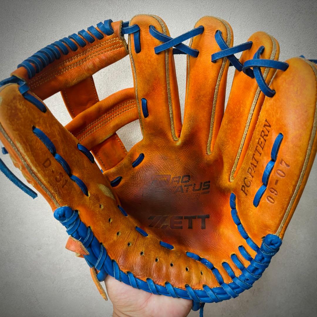 ゼット　ZETT プロステイタス　硬式　オーダー　グローブ　グラブ　プロ実使用