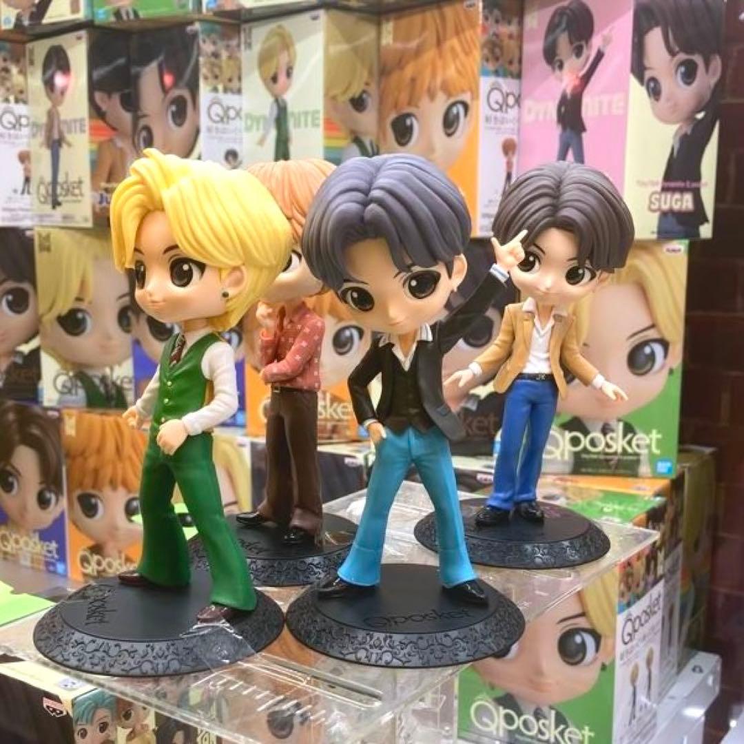 BTS TinyTAN Qposket フィギュア 全１４種 フルコンプセット