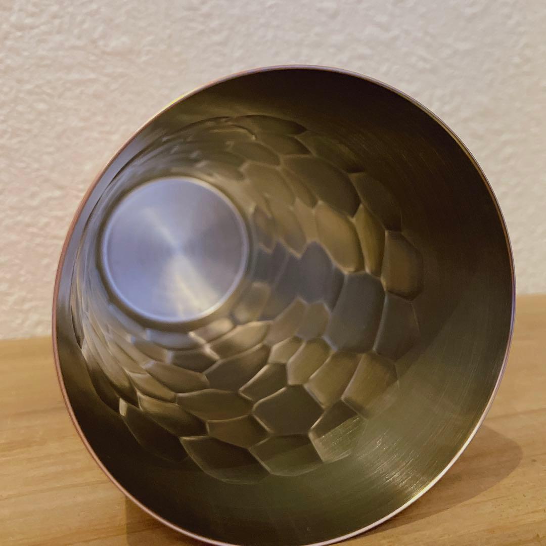 ★ アイデアセキカワ 鎚目純銅タンブラー480ml つや消し 日本製 燕三条 2