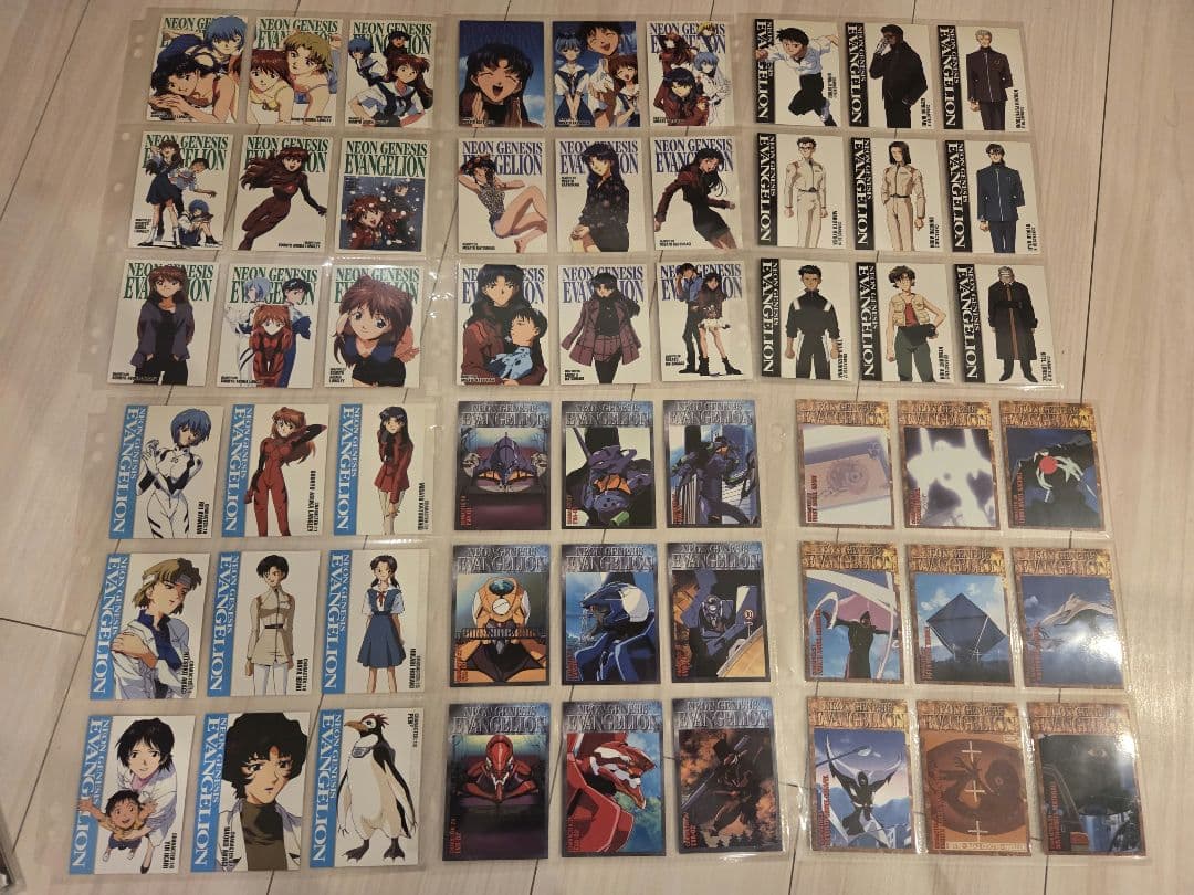 エヴァンゲリオンカードダスマスターズ1集コンプリート品172枚