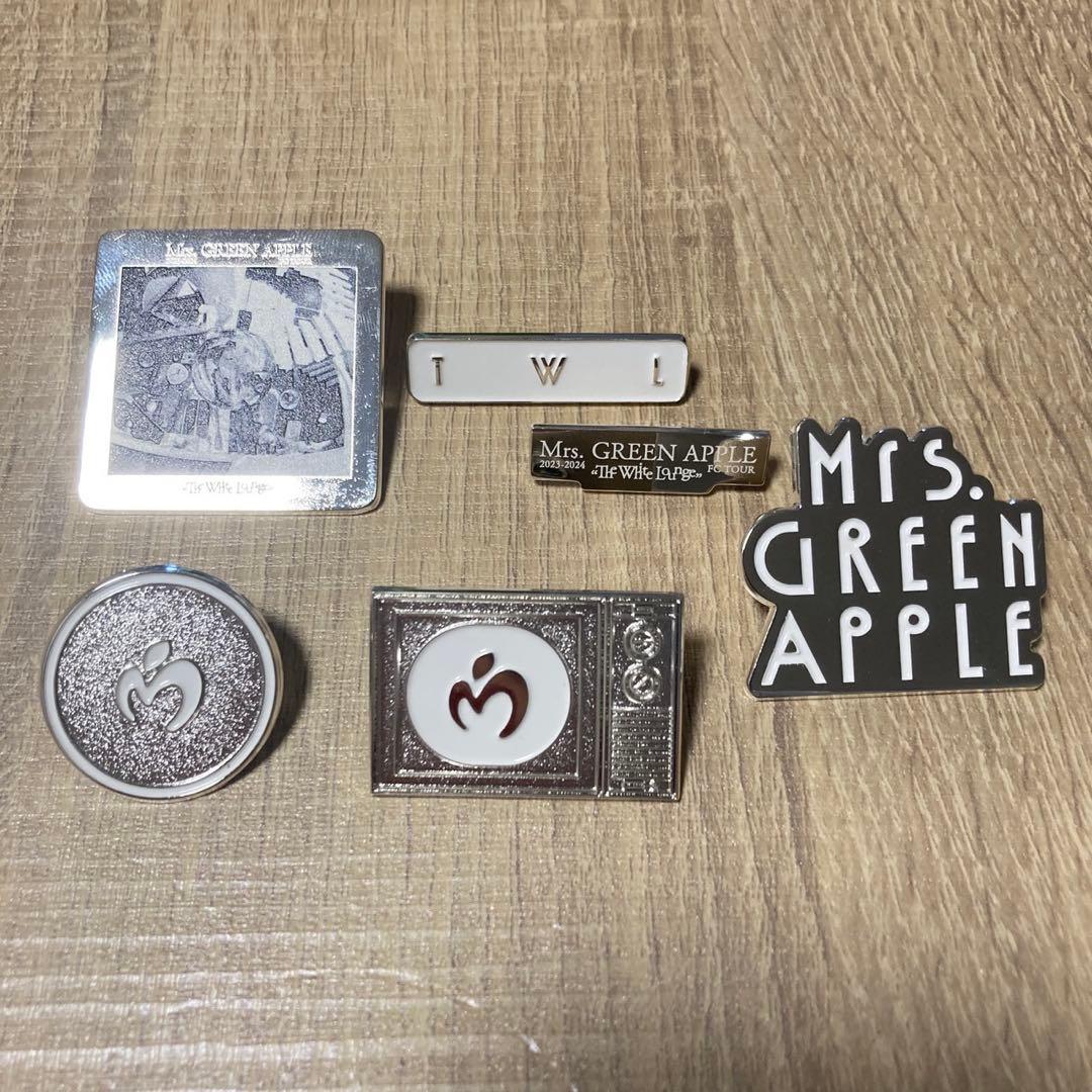 炭*素様 Mrs. GREEN APPLE ピンバッジ ミセスピンズ