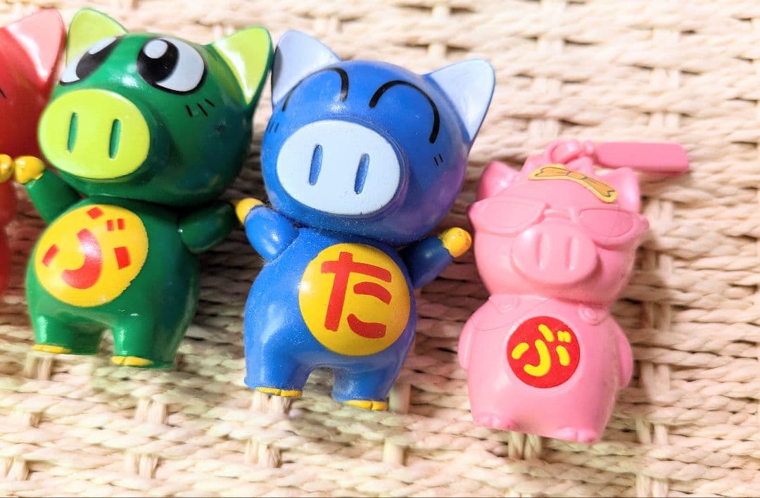 とんでブーリン われらこぶーりん隊 ソフビ 箱無し 平成レトロ