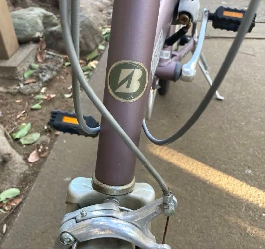 BRIDGESTONE 折りたたみ自転車　折り畳み　スニーカーライト 軽量　純正