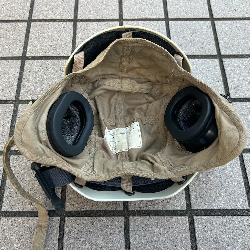 米軍　デッキクルーヘルメット　FLIGHT DECK　白　ミリタリー .2