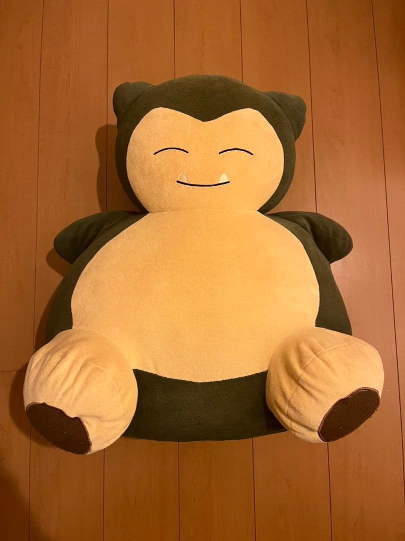 レア　ポケパーク大きなカビゴンぬいぐるみ