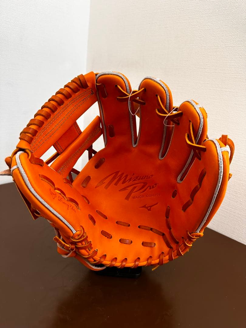 本気で戦るならオレ一択だろ？｜MIZUNO PRO 硬式新品未使用ビターオレンジ