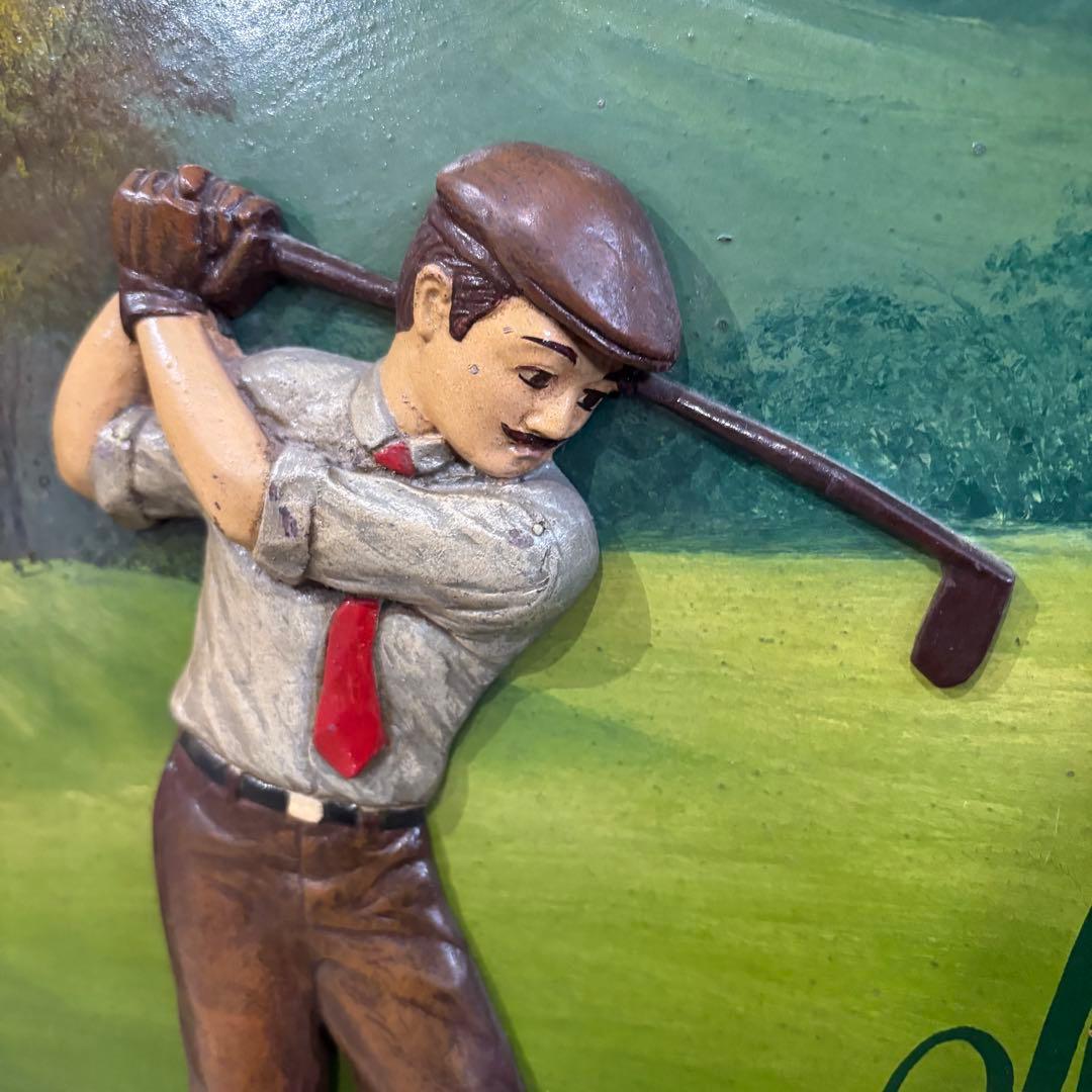 ウォールデコ　パネル　ゴルフクラブ　カントリーコーナー