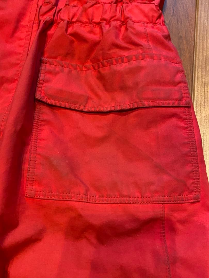 THE NORTH FACE 子ども用スキーウェア 赤 クリーニング済み