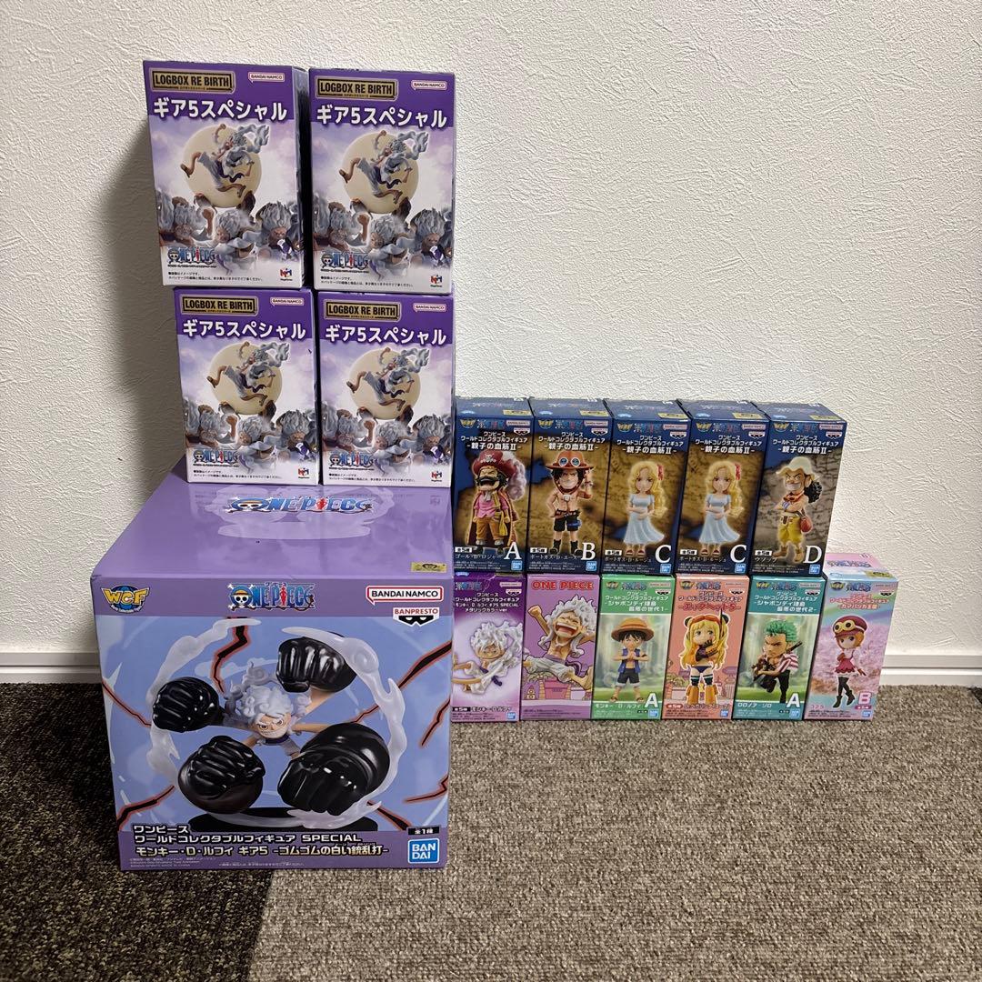 ギア5スペシャル & ワンピースフィギュアセット
