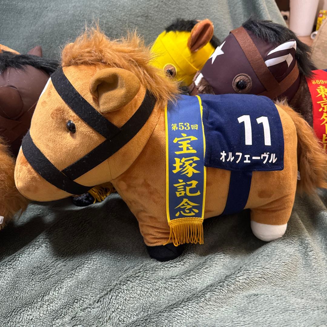 サラブレッドコレクション　ぬいぐるみセット　8頭