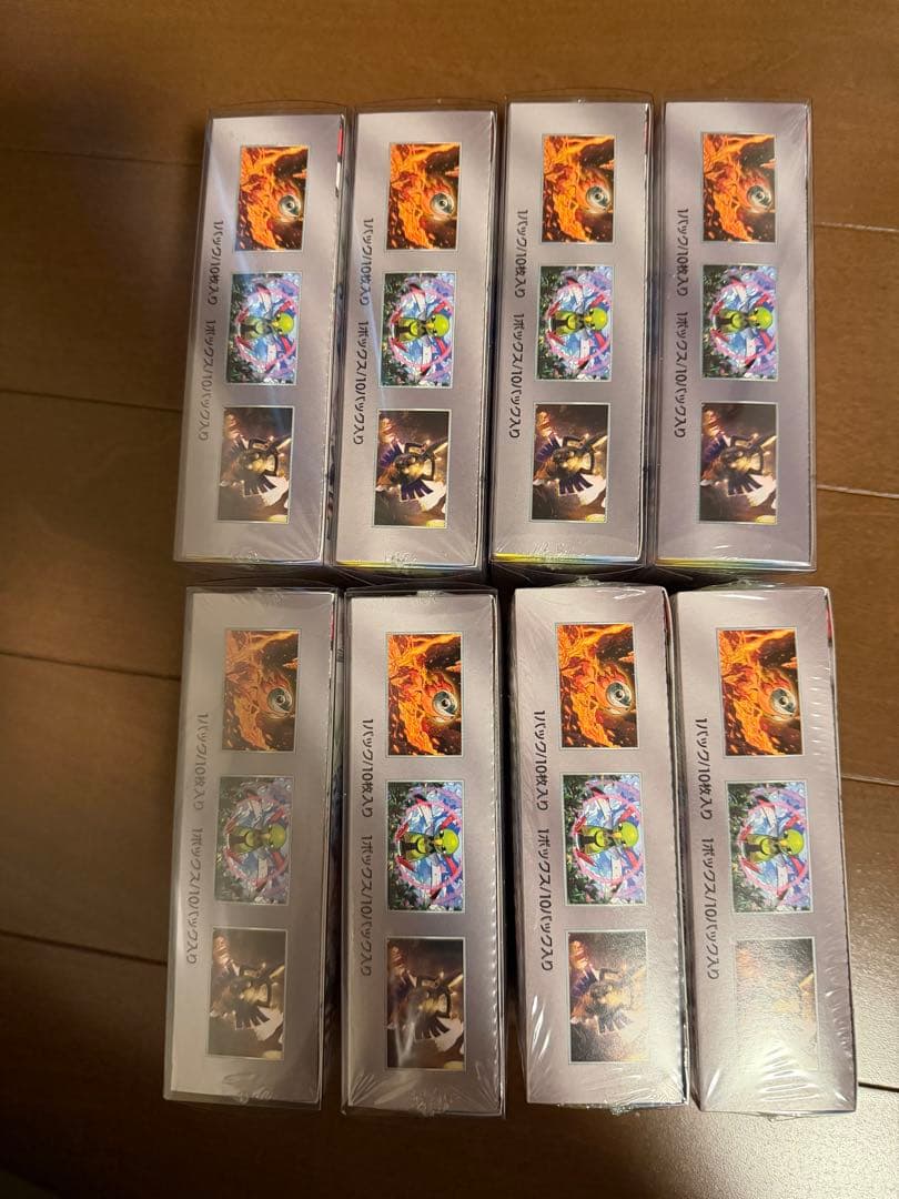 ポケモンカードゲーム テラスタルフェスEX 新品未開封　シュリンク付き　8BOX