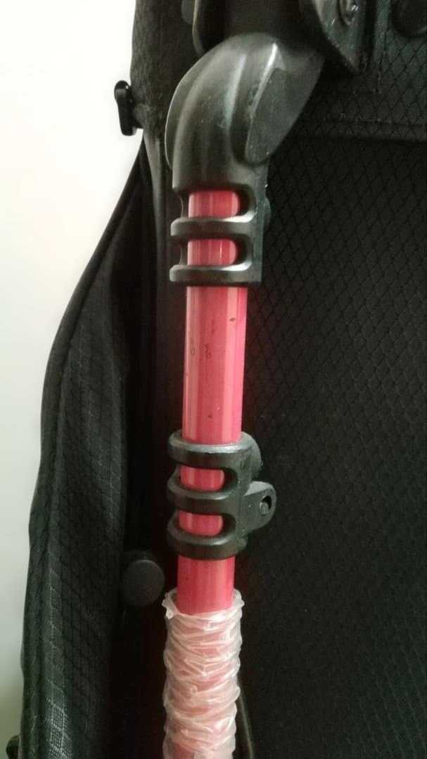 Titleist STADRY キャディバッグ ブラック/ピンク　フードなし