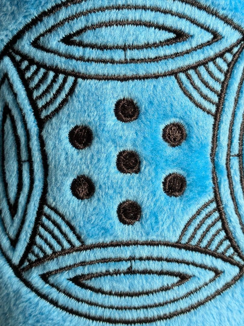 新品青いカバぬいぐるみ大サイズ１ルーブル美術館グッズ　古代エジプト　幸運