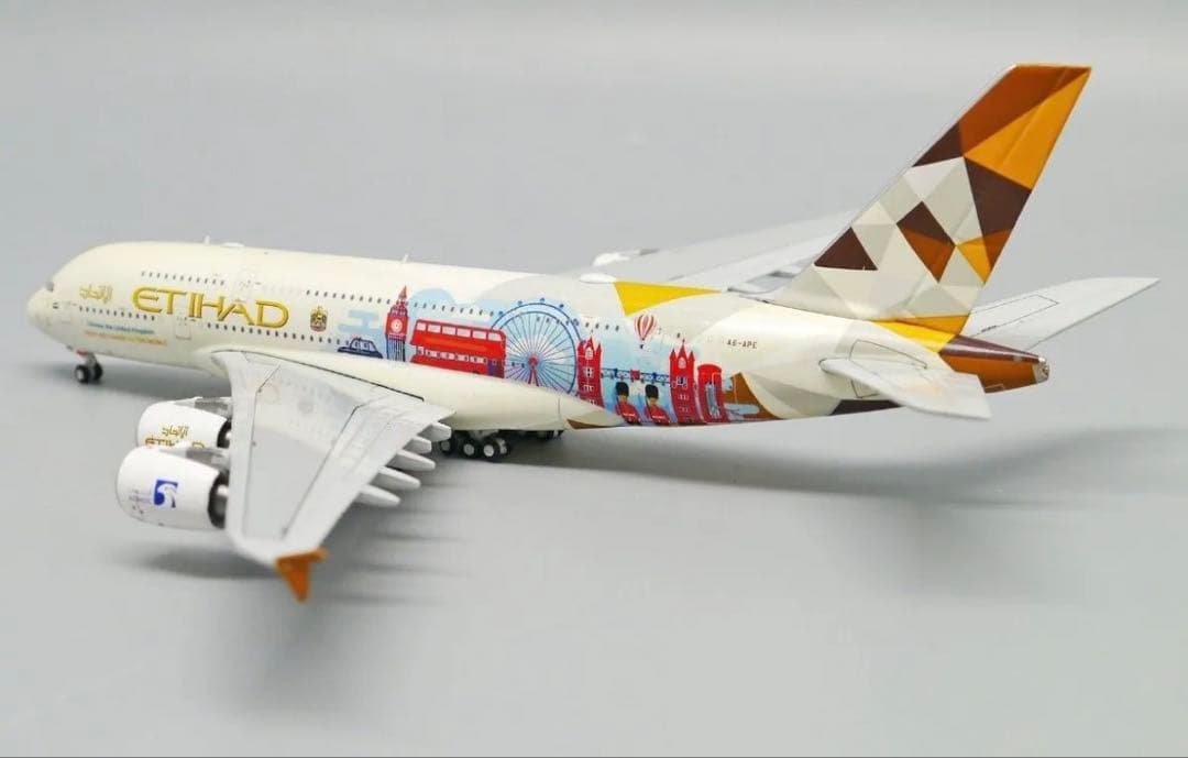 Jcwings エティハド航空 A380 A6-APE 1/400