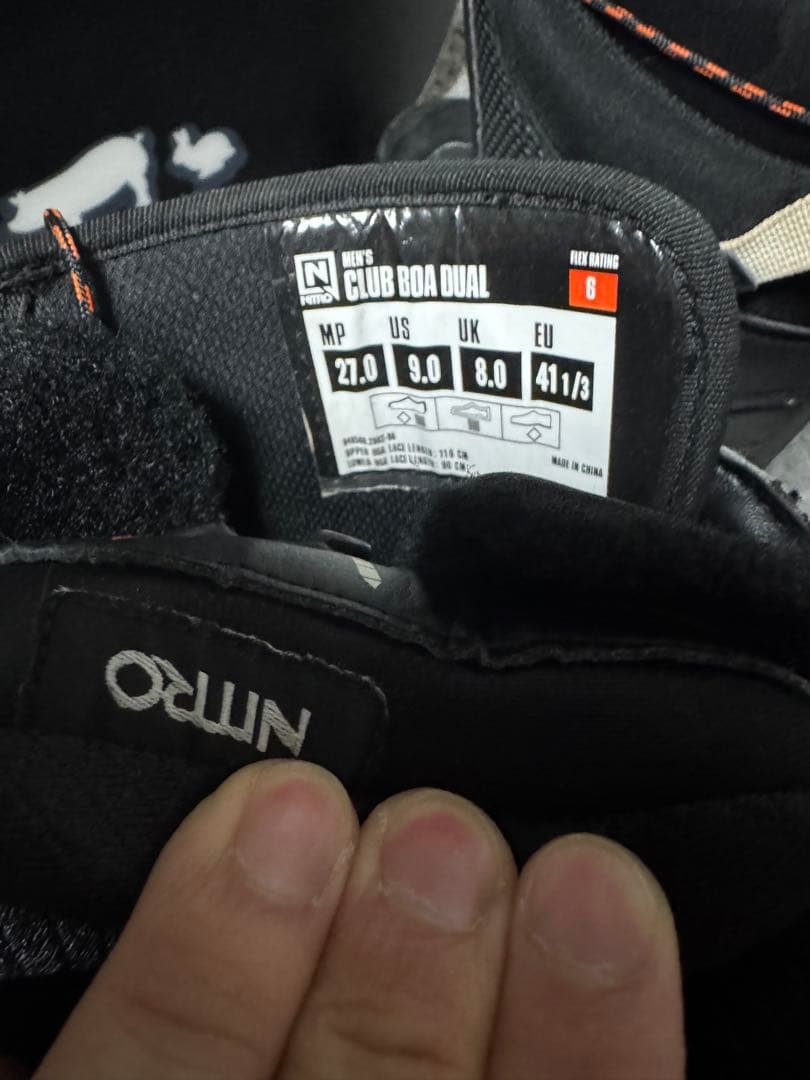 noahボード・nitroダブルボアブーツ・FLOWビンディング【値下げ有り】