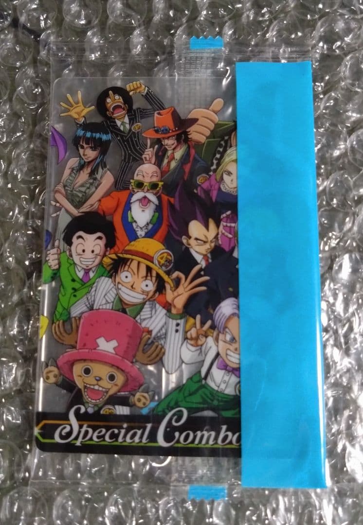 森永 ドラゴンボール×ワンピース ジャンプ40周年 カード No.29、30