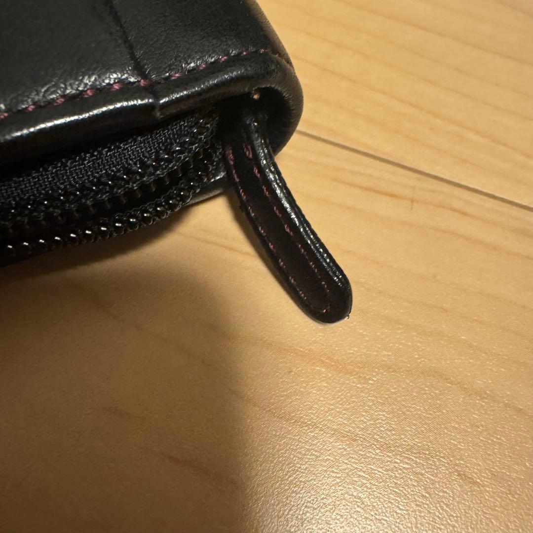 NAGASAWA キップレザー ペンケース　5本差し　ブラック　ナガサワ