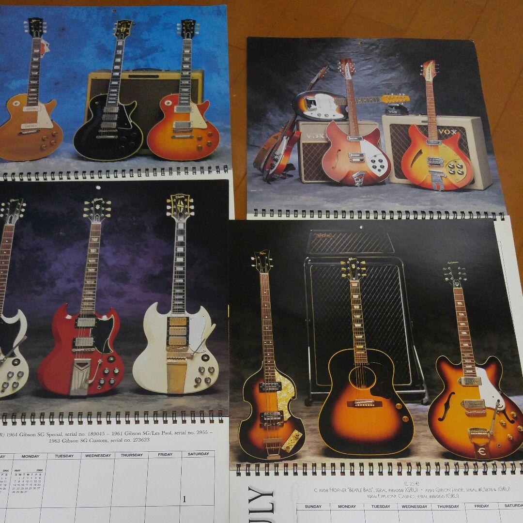 The Vintage Guitar Calendar 1998～2001