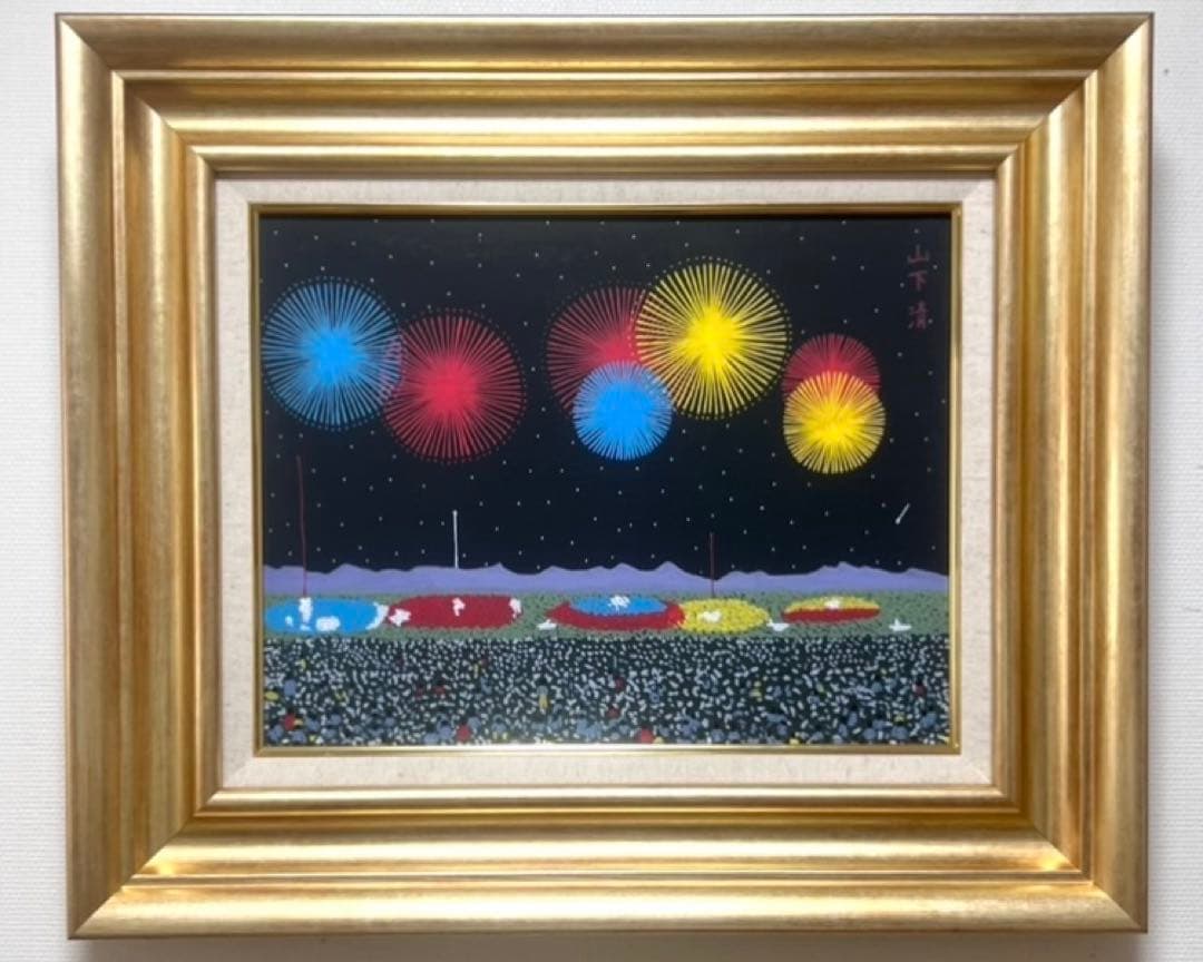 SALE【F6号】ベルナール ビュッフェ（1986）手描き/表裏サイン有り/油彩