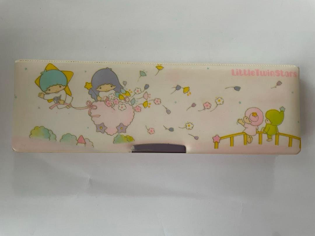キキララ 筆箱 1976 サンリオ　レトロ　リトルツインスターズ 昭和レトロ