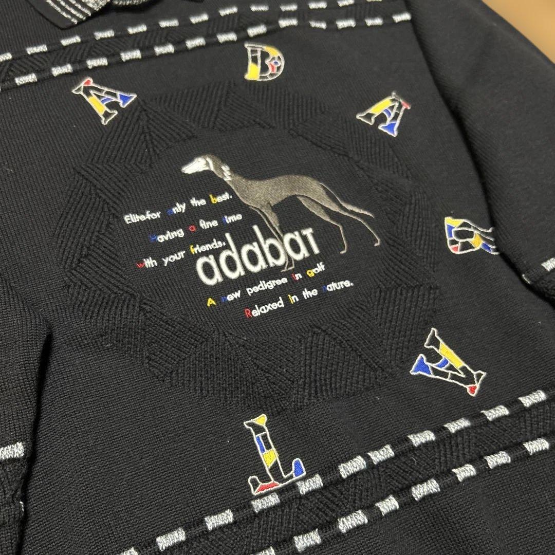 極美品　アダバット　wool　セーター　襟付き　日本製