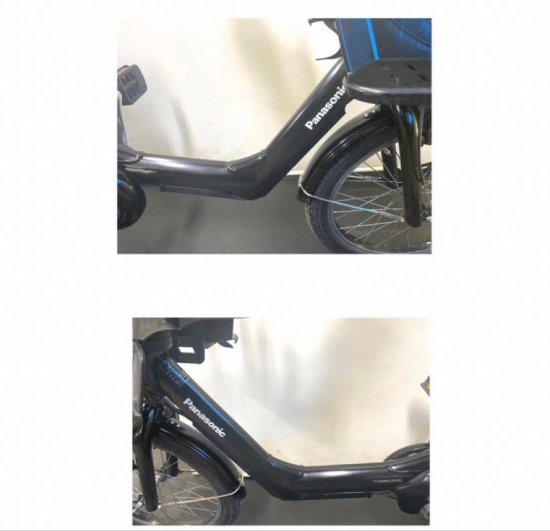 1年保証 送料無料　パナソニック　ギュット　20インチ　黒色　電動アシスト自転車