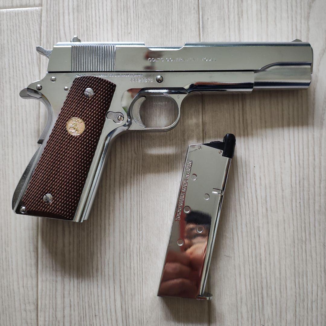 東京マルイ コルトガバメント シリーズ70 ニッケル仕上げ