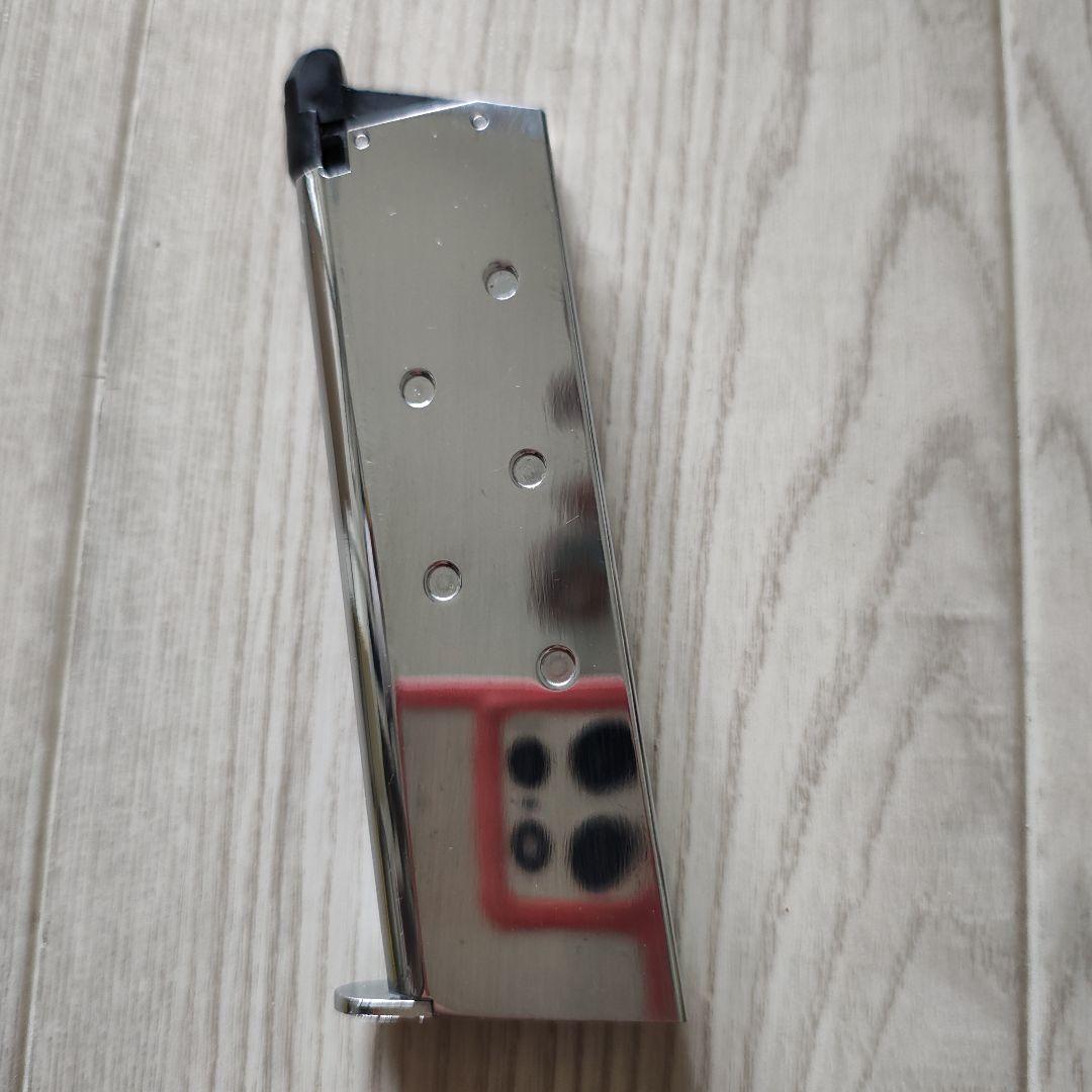 東京マルイ コルトガバメント シリーズ70 ニッケル仕上げ