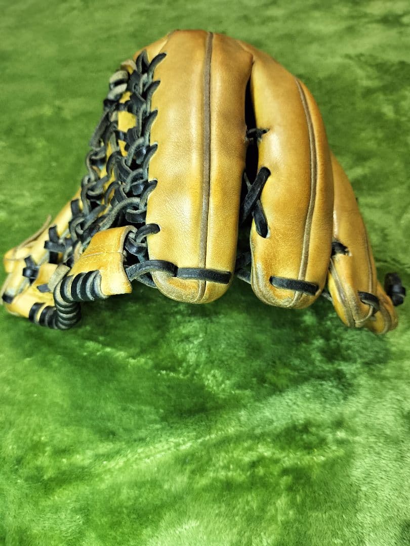 【キング】BBA 硬式用 外野手用グローブ 小型 小指2本入れ 軟式可