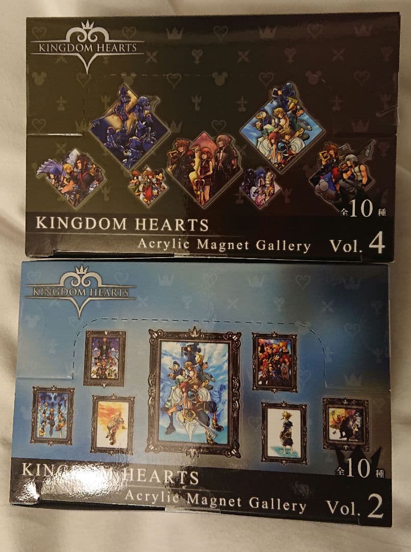 キングダムハーツ アクリルマグネットギャラリー Vol. 2 & 4