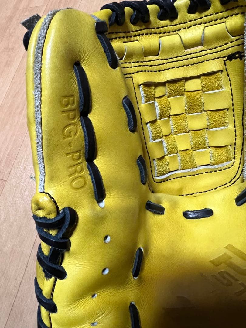 ト*田様 ZETT プロステ硬式用オーダー(キップレザー)源田モデル