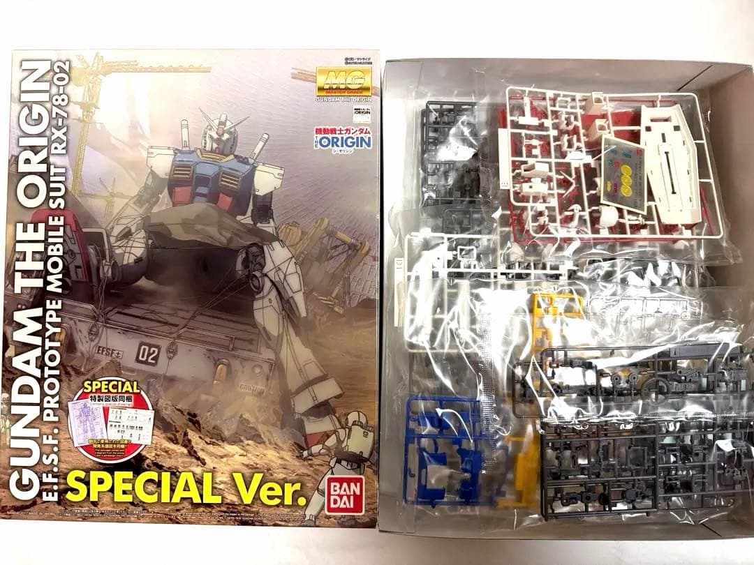 【限定】MG1/100 RX-78-02 ガンダム ORIGIN版 SP 未組立