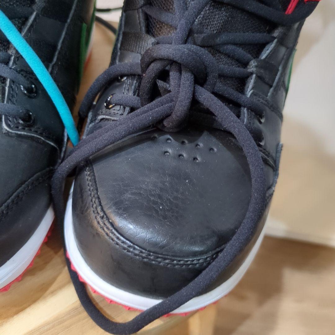 Nike スノーボードブーツ 女性用 ブラック/グリーン/ピンク