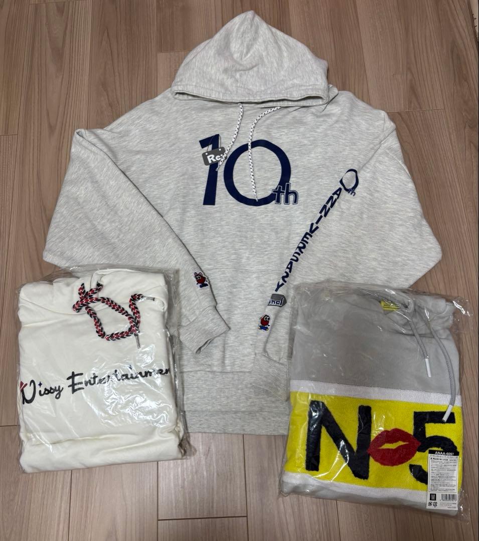 Nissy 10th ライブパーカー　フーディ　Lサイズ　　naptime