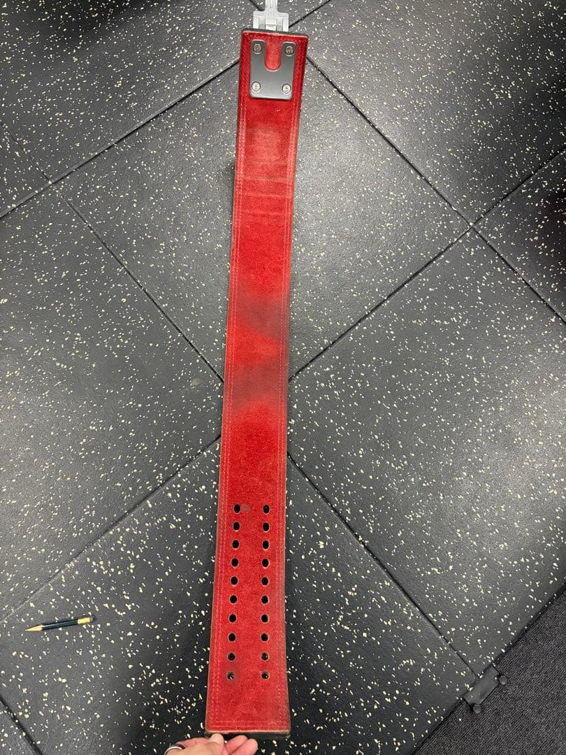 l*a様 SBD パワーベルト 黒/赤 調整可能