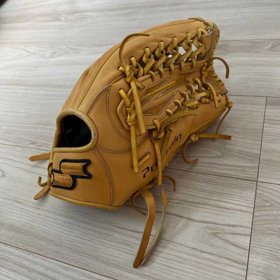 SSK イエロー　硬式外野手用